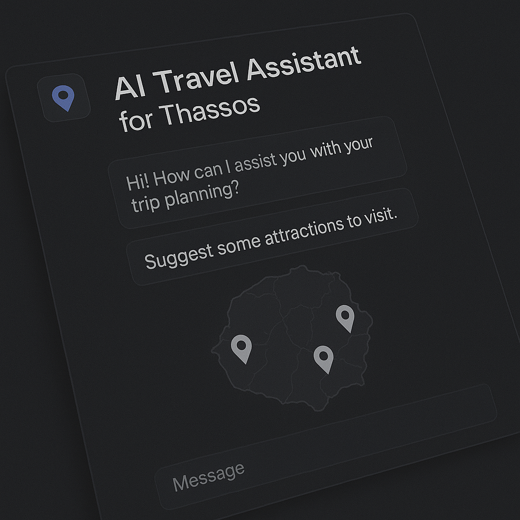 AI Travel Assistant for Thassos